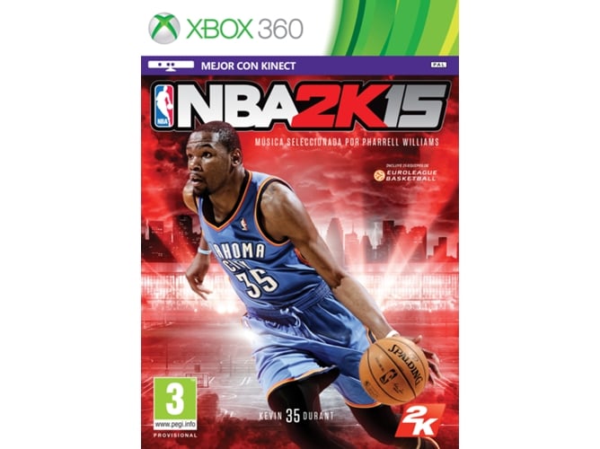 Jogo de vídeo interativo TAKE TWO INTERACTIVE X360 NBA 2K15 (3 anos) TAKE 2 - Software de jogos de vídeo - interativo, xbox 360, nba 2k15