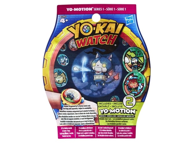 Figura HASBRO YO-KAI WATCH Surpresa com Yo-Motion Yokai - Armas de brinquedo e acessórios - surpresa, yo-motion, app, medalhas, colecionar