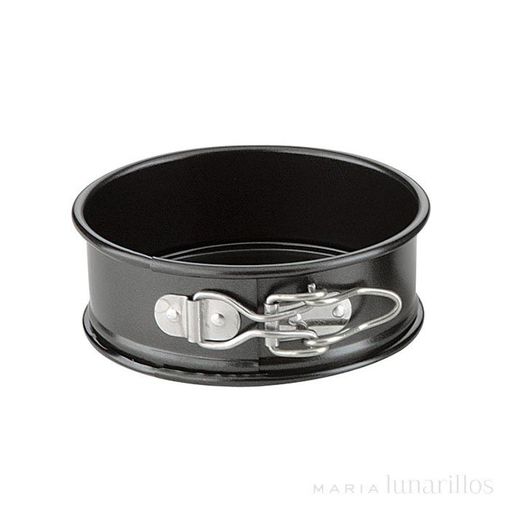 Conjunto de Formas para Tarte IBILI Moka (Preto - Aço Inoxidável) IBILI - Formas para bolos e moldes - preto, aço inoxidável, antiaderente, fácil de limpar