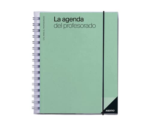 Agenda Escolar ADDITIO Professorado (A4) Additio - Calendários, organizadores e planejadores - agenda, escolar, additio, professorado, a4