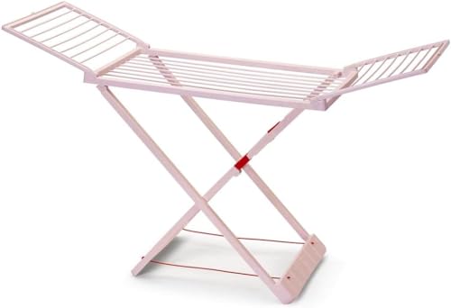 Estendal DEKOHOME com Alças (Rosa - Poliéster - 180x108x55cm) Dekohome - Móveis de exterior - plegável, alças, resistente ao sol, 20 metros