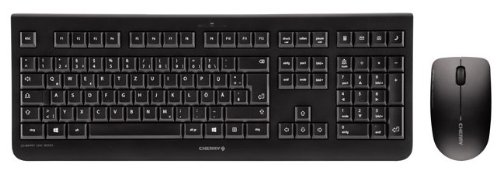 Teclado + Rato CHERRY DW 3000 (Layout Espanhol) Cherry - Conjuntos de acessórios de computador - layout espanhol, lk tecnologia, hotkeys, teclas silenciosas, rato ótico inalámbrico