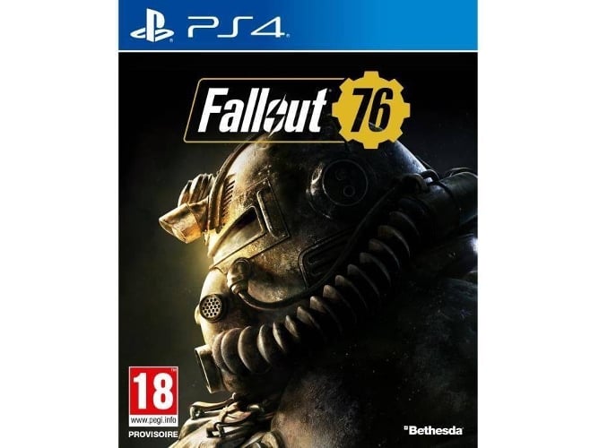 Jogo PS4 Fallout 76 (M18 - Ação/aventura) Bethesda - Software de jogos de vídeo - ps4, m18, ação, aventura