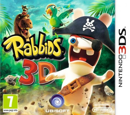 Jogo Nintendo 3Ds Raving Rabbids: Travel In Time (En) Ubisoft - Software de jogos de vídeo - nintendo 3ds, rabbids, tempo, museu
