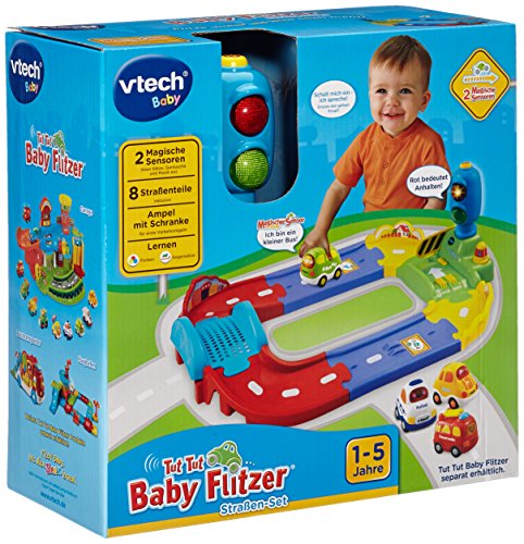 Brinquedo sobre rodas VTech Bolides Tut Tut VTech - Conjuntos de brinquedos - brinquedo sobre rodas, vtech bolides tut tut, carinha de cão, roda giratória, botões, tecla giratória