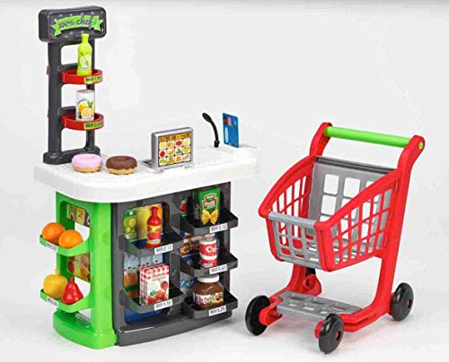 Brinquedo de Construção ECOIFFIER Supermercado Ecoiffier - Brinquedos - supermercado, scanner, balança, microfone, terminal CB