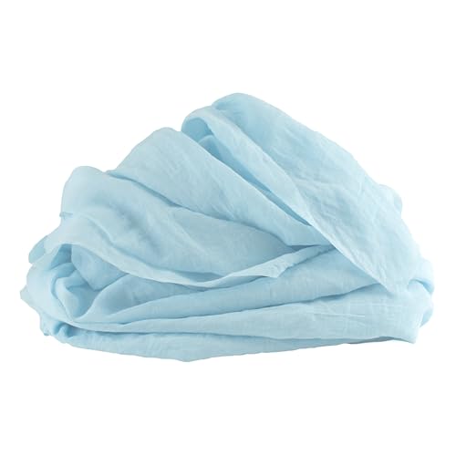 Toalha de Muselina MOSER 100% Mosel (Azul - Poliéster - 48 cm x 5 m) 100%Mosel - Caminhos de mesa - mosel, poliéster, 4,8 cm, 5 m