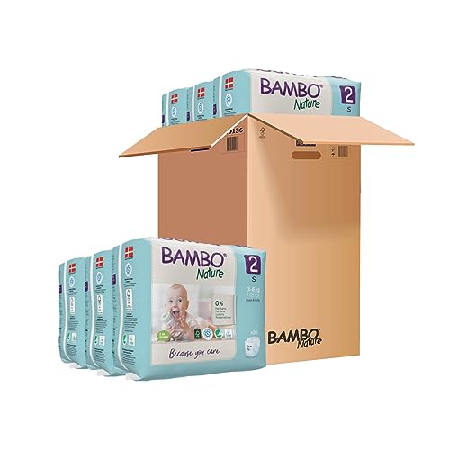 Fraldas BAMBO NATURE Mini Eco (Tam: 2 - 3 a 6 kg) ABENA - Fraldas - bambo, eco, mini, 2.3 kg