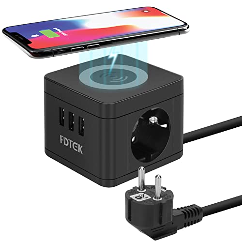 Extensão Elétrica FDTEK com Carregamento (2500W - 10A) FDTEK - Fios e cabos elétricos - 2500w, 10A, carregamento