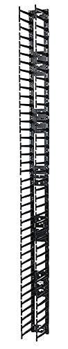 Kit de gestão de cabos rack APC Horizontal Kit, 42U APC - Organizadores de cabos - preto, plástico, 2 peças, 42U