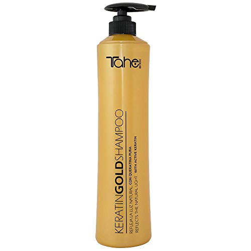 Champô TAHE Keratin Gold (800ml - Sopa) Tahe - Shampoo & condicionador - keratina, 800ml, sopa