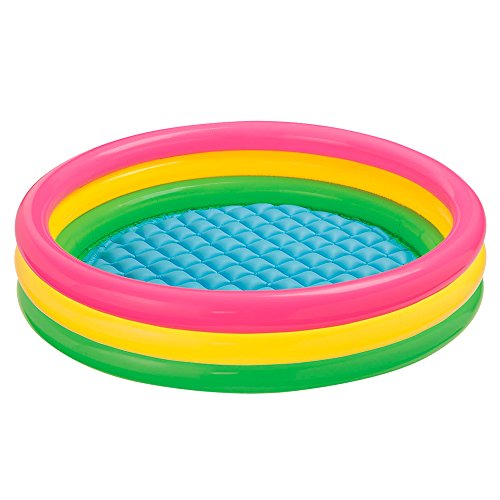 Piscina Insuflável INTEX Splash Frame (Verde) INTEX - Piscinas - 275L, 147x330 cm, 9 kg, fundos acolchoado
