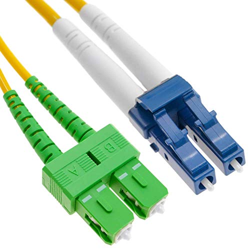 Cabo Fibra Ótica BECABLE (LC - SC - 20 m - Laranja) BEMATIK.COM - Fios e cabos elétricos - lc, sc, 20m, laranja