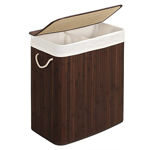 Cesto de Roupa SONGMICS Lcb72Z (Castanho - Bambu) SONGMICS - Cestos de roupa - castanho, bambu