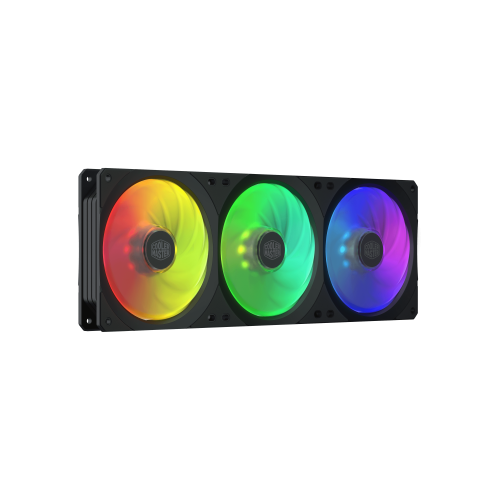Ventoinha COOLER MASTER MasterFan SF360R RGB Cooler Master - Peças de refrigeração de sistema de computador - rgb, ventoinha, cooler master