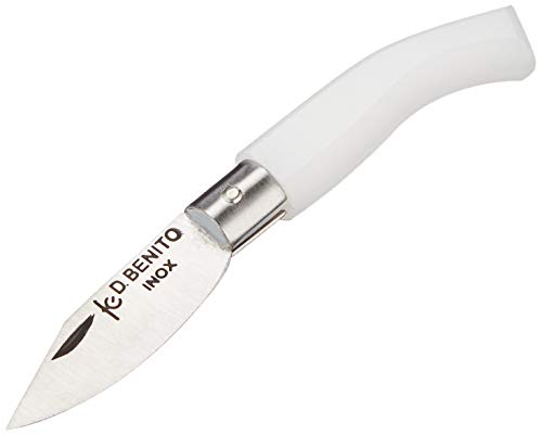 Navaja de corte polietileno punta 70 mm inoxidable cortes flores 44551 - Cortadores - punteado, 7 cm, inoxidable, preto