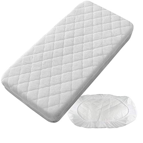 Protetor de Colchão HOMCOM Impermeável (60x120cm) Interbaby - Capas para colchão - impermeável, colchão, 60x120cm
