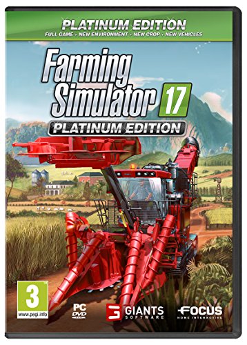 Jogo Eletrónico BANDLAND GAMES Farming Simulator 17: Platinum Edition FOCUS - Software de jogos de vídeo - jogo eletrónico, farmville, platinum edition