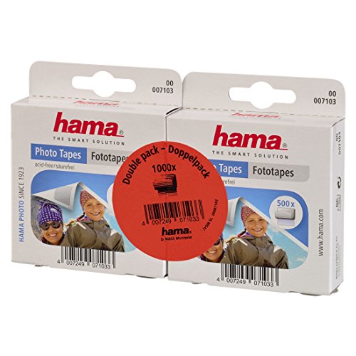 Adesivo Autocolante 1000 Unidades HAMA Hama - Fitas adesivas de escritório - autocolante, hama, 1000 unidades, superfície