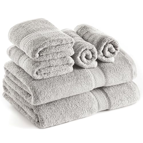 Conjunto de Lençóis SWEETNEEDLE Bath Towel Set SweetNeedle - Toalhas de banho e panos de limpeza - 3 lenços, 2 toalhas, tecido suave, mala incluída
