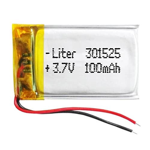 Bateria Lipo 100Mah 3.7V 1S 5C Liter Energy Battery Liter Energy Battery - Baterias - bateria LiPo, 100mah, 3.7V, 1S, 5c