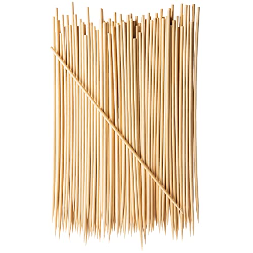 Conjunto de Espetos COMFY (Bambu - 30 Un) Rikkel Corp. - Espetos e palitos de comida - bambu, 30 unidades, versáteis, naturais