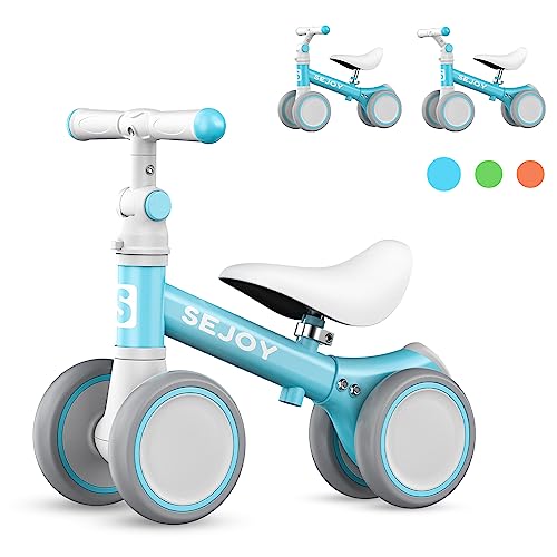 Bicicleta de Equilíbrio SEJOY 4 Rodas com Assento e Varinha Dobráveis Joytech healthcare Co.,Ltd. - Veículos de empurrar e pedalar - equilíbrio, 4 rodas, assento, varinha dobrável