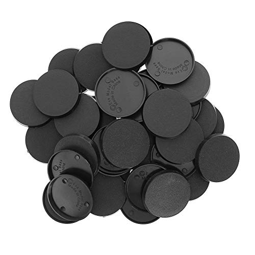 Base de Plástico EVEMODEL 40Mm (20 Peças) Evemodel - Brinquedos e jogos - plástico, 4,0mm, 20 peças