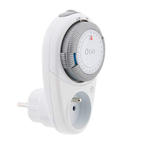 Adaptador de cabo de energia OTIO 710100 Otio - Controlos de tomadas de parede e sensores - programação, indicador, segurança infantil