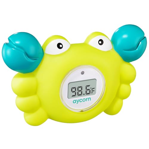 Termómetro Digital para Banheira e Sala de Estar com Alarma Led Aycorn Aycorn - Brinquedos - digital, banheira, sala de estar, alarme led