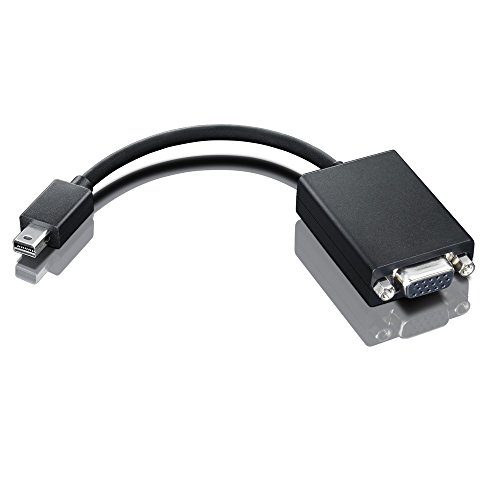Cabo de Dados LENOVO (DisplayPort - 20 cm - Preto) Lenovo - Adaptadores de cabos de áudio e vídeo - displayport, 20 cm, preto
