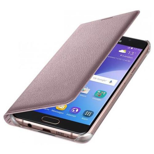 Capa SAMSUNG Galaxy A5 2016 Flip Cover Rosa SAMSUNG - Capas para telemóveis - capa flip, pele natural, proteção, design elegante