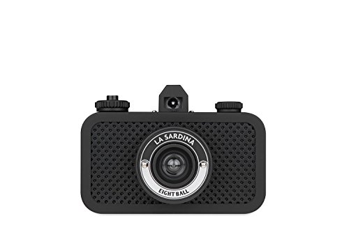 Máquina Fotográfica Instantânea LOMO La Sardina (Preto) Lomography - Câmeras - fujifilm instax mini, flash incorporado, velocidade 1/60s, preto