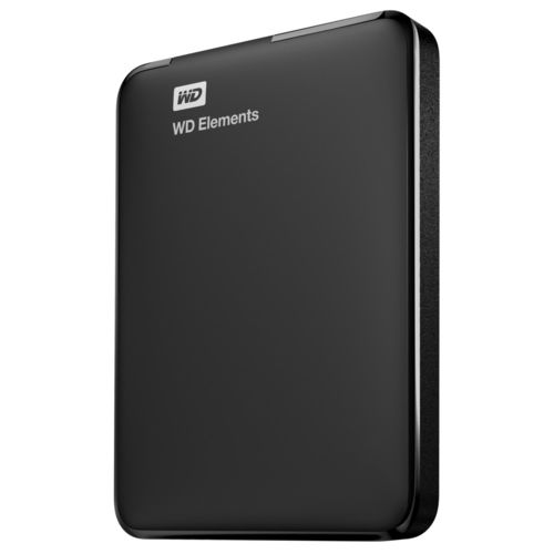 Disco HDD Externo WESTERN DIGITAL Elements (Preto - 2 TB - USB 3.1) Western Digital - Discos rígidos - 2 TB, USB 3.1, externo