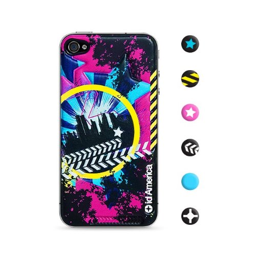 Capa iPhone X, XS ID AMERICA Cushi Multicor ID AMERICA - Capas para telemóveis - iPhone X, XS, eva, multicor