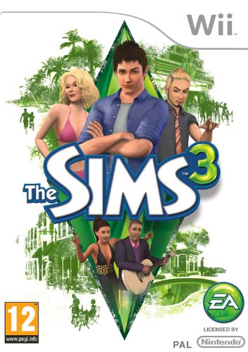 Jogo Eletrónico THE SIMS 3 (Nintendo Wii - Inglês - Máx. 2 Jogadores) Electronic Arts - Software de jogos de vídeo - criar personalidades, cidade criável, poderes do karma, máx 2 jogadores
