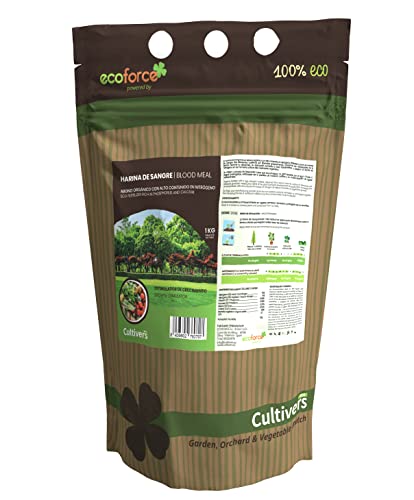 Cultivers - Harina De Sangre 1Kg (Recondicionado Como Novo) Ecoforce - Adubos - harina, sangre, agropecuario