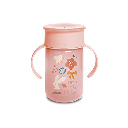 Copo de Bebida para Crianças TAZZA 360º Forest Pink (500 ml) 
Marca:
Suavinex
 - Copos de transição - copo, bebida, crianças, tazza, forest pink, 500 ml