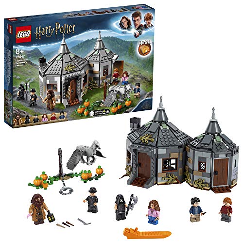 LEGO Harry Potter - A Cabana de Hagrid: O Resgate de Buckbeak - 75947 (Idade Mínima: 8) LEGO - Blocos de encaixe - Harry Potter, a cabana de hagrid, Buckbeak, idade mínima 8