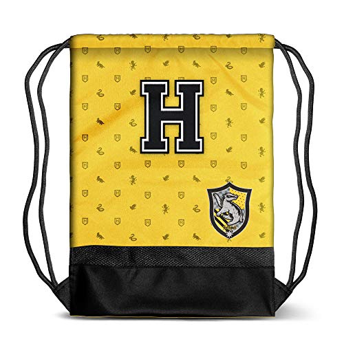 Saco de Transporte HARRY POTTER Amarelo (47x34x1cm) KARACTERMANIA - Mochilas - Harry Potter, amarelo, resistente, compartimento interior