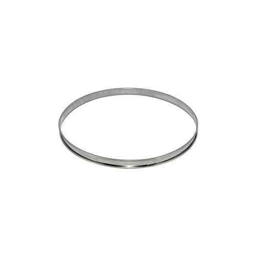 Forma para Tarte de Amendoim 80 Mm 1 Unidade DE BUYER - Formas de torta e quiche - inox, preto, 80 mm