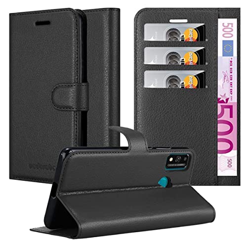 Capa para Huawei Honor 9X Lite CADORABO Preto CADORABO - Capas para telemóveis - capa, huawei honor 9x lite, cadorabo, preto, couro sintético