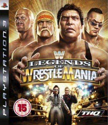 Jogo PS3 WWE Legends of WrestleMania (M18 - Ação/Aventura) THQ - Software de jogos de vídeo - PS3, jogo, wwe, legends, wrestlemania, ação, aventura