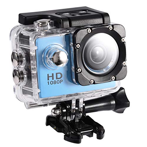 Action Cam MINI DV Sports Blue (4K - 16 MP) Bindpo - Câmeras - 4k, 16 MP, cmos, fisso