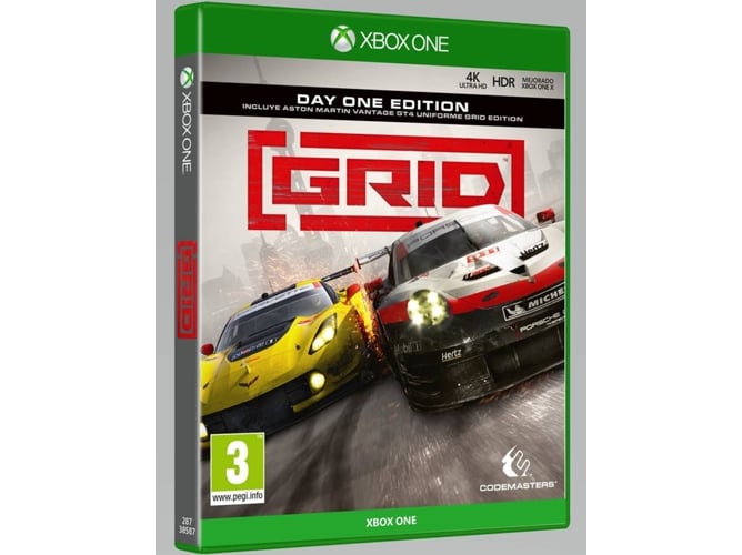 Jogo Xbox One GRID DAY ONE EDITION (En) (M18) Koch Media - Software de jogos de vídeo - xbox one, grid day one edition, m18