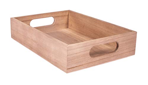 Caixa para Arrumação RAYHER (Madeira - Castanho) Rayher - Bandejas de servir - madeira, castanho, decoração