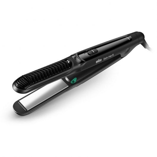 Alisador de Cabelo BRAUN 5 ST570 (130 °C - 200 °C) Braun - Pranchas alisadoras - 130-200ºC, preto, 2,94kg