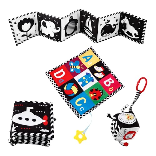 Livro para Bebé HAOYULUO 0-3 meses (Multicor - 25 x 30 cm) HAOYULUO - Brinquedos - bebé, multicor, 0-3 meses