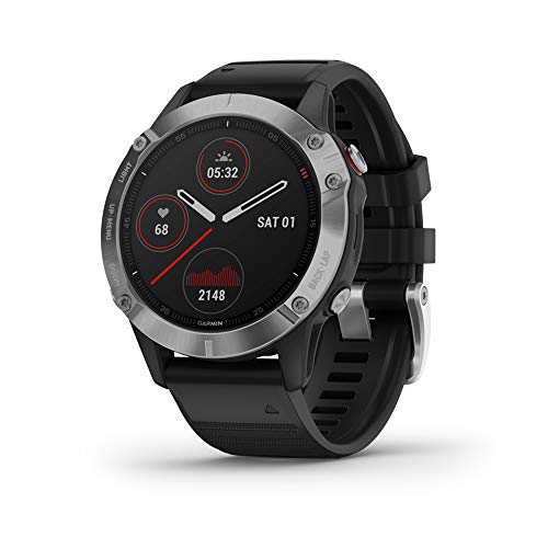 Relógio Desportivo GARMIN Fénix 6 (Bluetooth - Até 14 dias de autonomia - Preto) Garmin - Óculos inteligentes - bluetooth, 14 dias, preto, desportivo