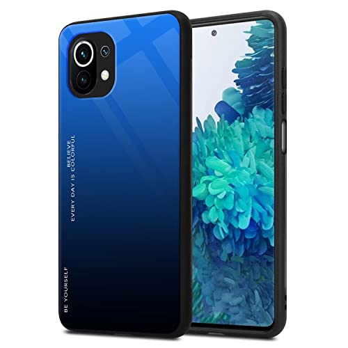 Capa Xiaomi Mi 11 Lite, Mi 11 Lite 5G, Mi 11 Lite NE RANKONE Gradient Glitter Transparente RankOne - Capas para telemóveis - fólio, transparente, policarbonato, resistente a riscos